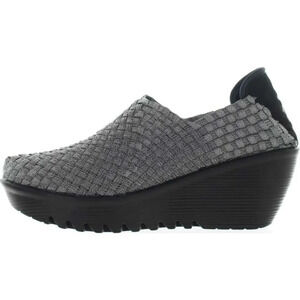 Bernie Mev Gem Wedge Greyish Blue Size 11